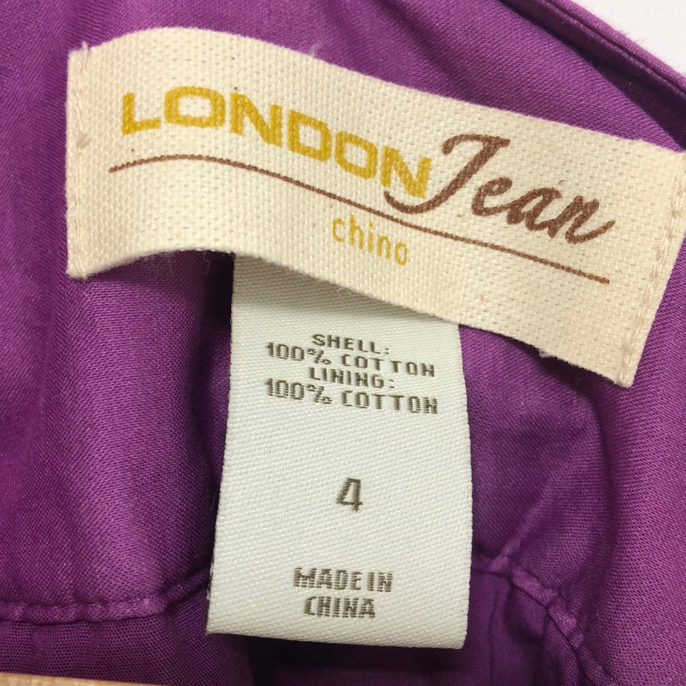 Flowy Purple skirt size 4 - Picture 3 of 7